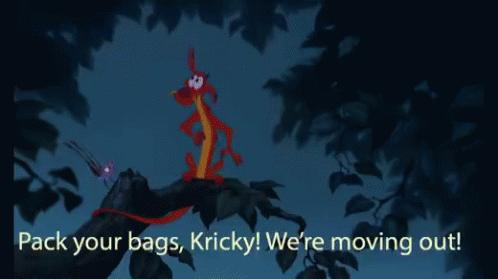 Mulan Pack Your Bags GIF - Mulan Pack Your Bags Were Moving Out GIFs