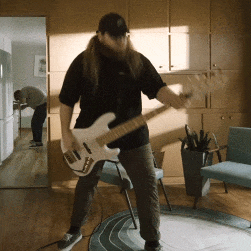 Playing The Bass Kevin Otten GIF - Playing The Bass Kevin Otten Knocked Loose GIFs
