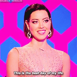 Aubrey Plaza This Is The Best Day Of My Life GIF - Aubrey Plaza This Is The Best Day Of My Life GIFs