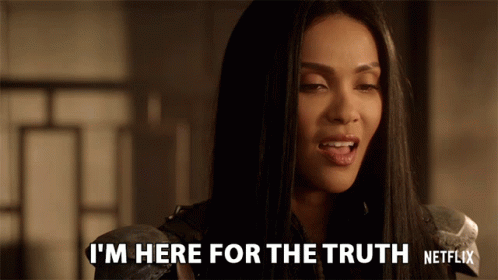Im Here For The Truth Lesley Ann Brandt GIF - Im Here For The Truth Lesley Ann Brandt Mazikeen GIFs
