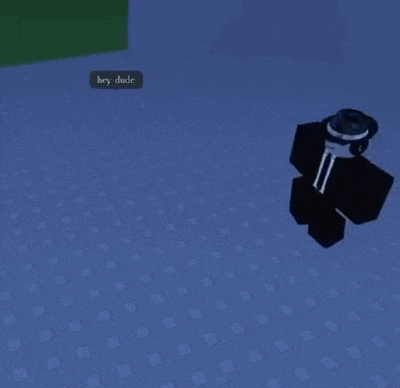 two roblox characters are standing next to each other and one of them is wearing a hat and tie .