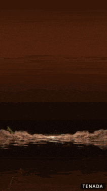 a picture of a lightning strike with the word tenada underneath it