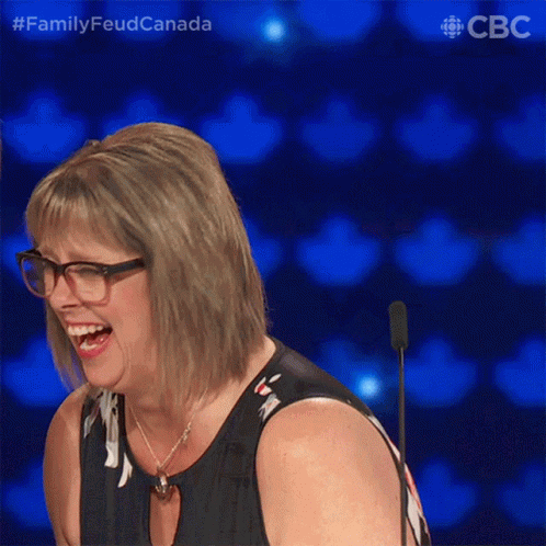 Laughing Family Feud Canada GIF - Laughing Family Feud Canada Laughing Out Loud GIFs