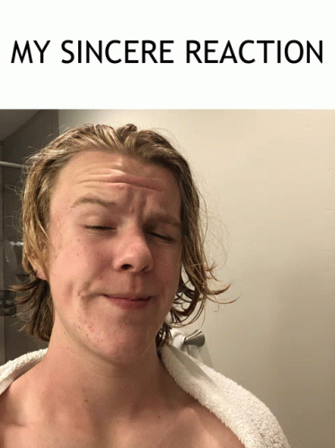 Reaction My Sincere Reaction GIF