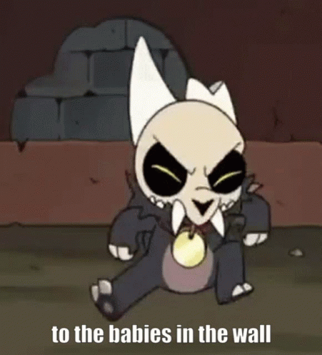 To The Babies In The Wall The Owl House GIF - To The Babies In The Wall Babies In The Wall The Owl House GIFs