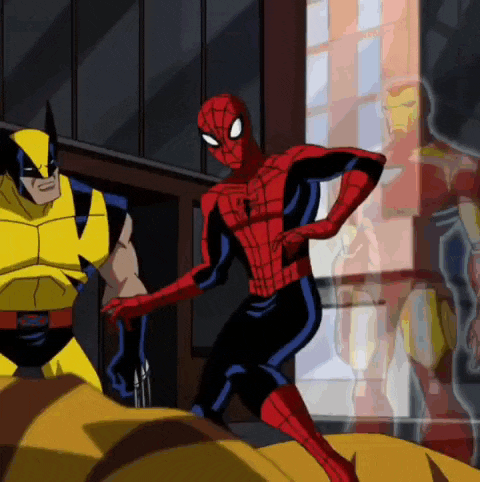 Jump Wolverine GIF