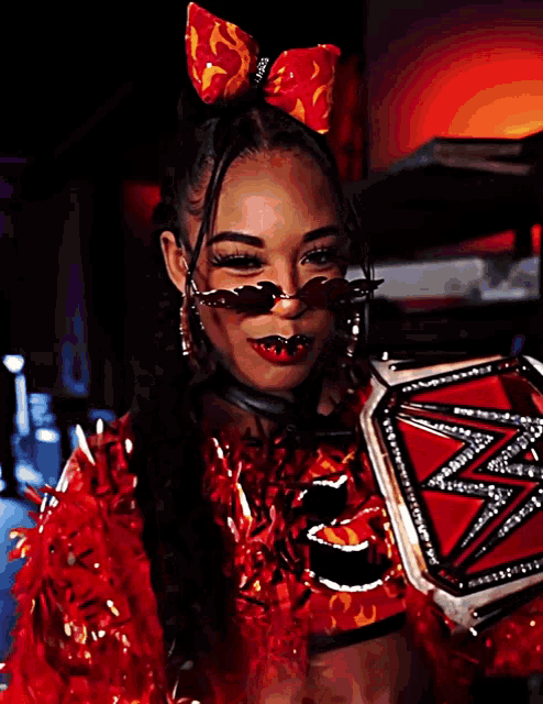 Bianca Belair Hell In A Cell GIF