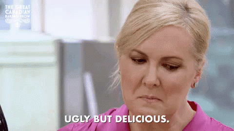My Two Traits GIF - The Great Canadian Baking Show Ugly But Delicious Delicious GIFs