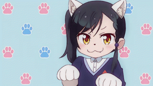 Cat Kitten GIF - Cat Kitten Anime GIFs