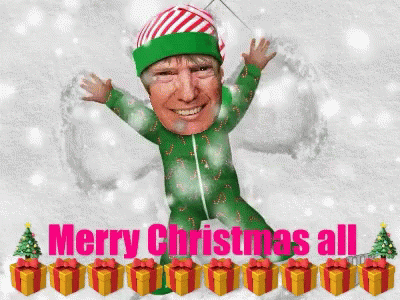 Trump Merry Christmas GIF - Trump Merry Christmas And GIFs