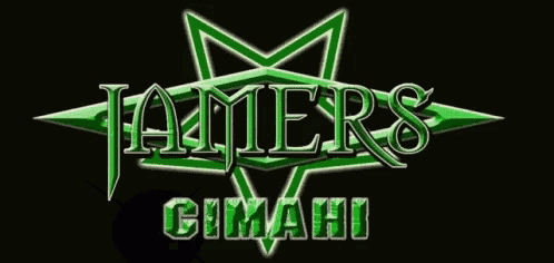 a logo for jammers cimahi with a green star in the center