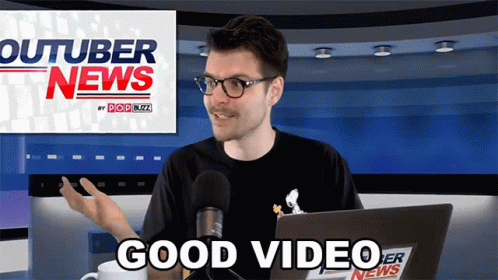 Good Video Benedict Townsend GIF - Good Video Benedict Townsend Youtuber News GIFs