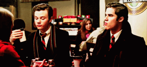 Glee Blaine Anderson GIF - Glee Blaine Anderson Just No GIFs