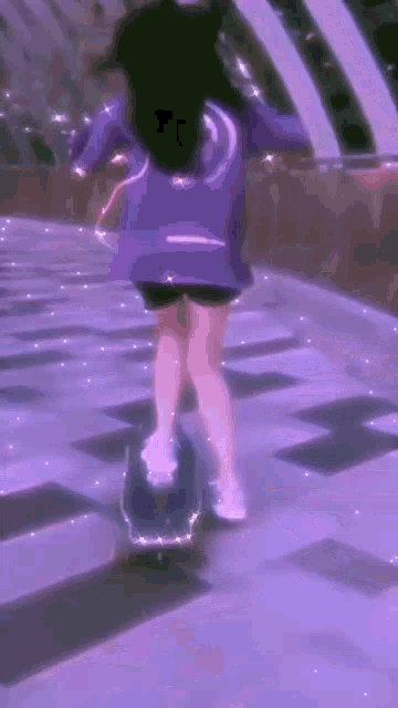 Aesthetic Skating GIF - Aesthetic Skating Pink GIFs
