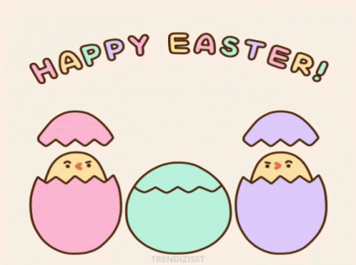 Happy Easter Easter Eggs GIF - Happy Easter Easter Eggs Chicks GIFs