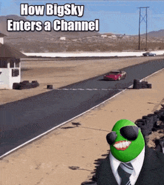 Bigsky Has Arrived Bigsky Enters A Channel GIF - Bigsky Has Arrived Bigsky Enters A Channel Race Car Spin GIFs
