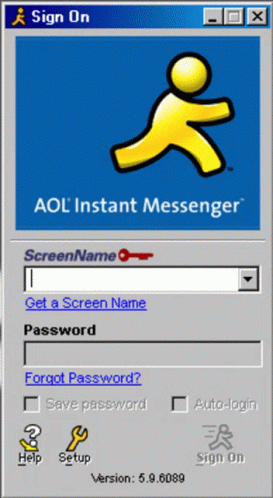 Aim Aol GIF - Aim Aol Instant Messenger GIFs