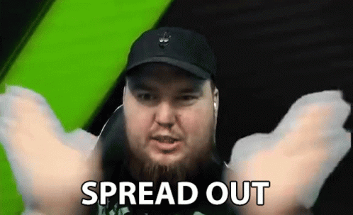 Spread Out Clash Bashing GIF - Spread Out Clash Bashing Disperse GIFs