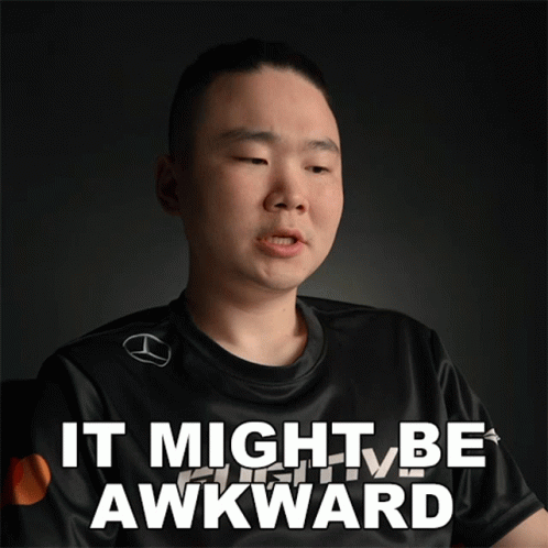 It Might Be Awkward Players GIF - It Might Be Awkward Players It Might Be Uncomfortable GIFs