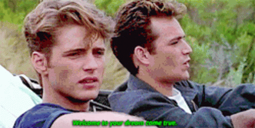 Beverly Hills90210 Welcome To Your Dream Come True GIF - Beverly Hills90210 Welcome To Your Dream Come True Dream Come True GIFs