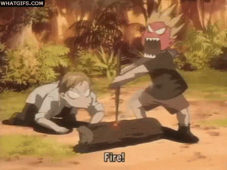 Anime Fire GIF - Anime Fire Intense GIFs