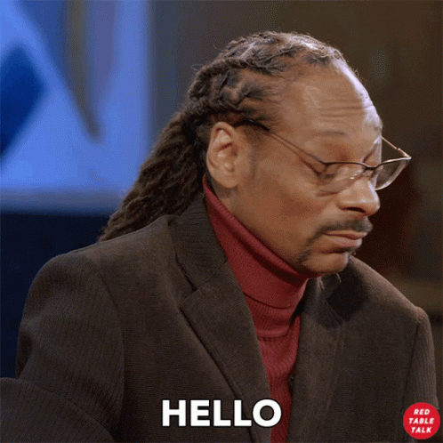 Hello Snoop Dogg GIF - Hello Snoop Dogg Red Table Talk GIFs