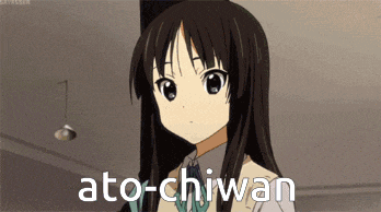 a picture of a girl with the words ato-chiwan written on it