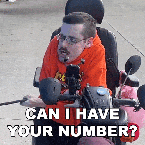 Can I Have Your Number Ricky Berwick GIF - Can I Have Your Number Ricky Berwick Can You Give Me Your Number GIFs