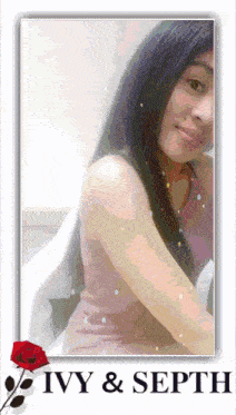 a picture of a woman with the name ivy & septh on it