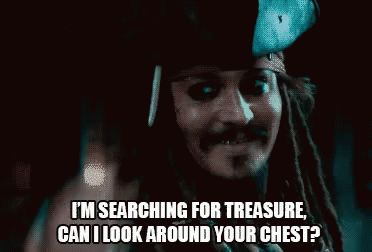Looking For Treasure GIF - Pirates Of The Caribbean Johnny Depp Jack Sparrow GIFs