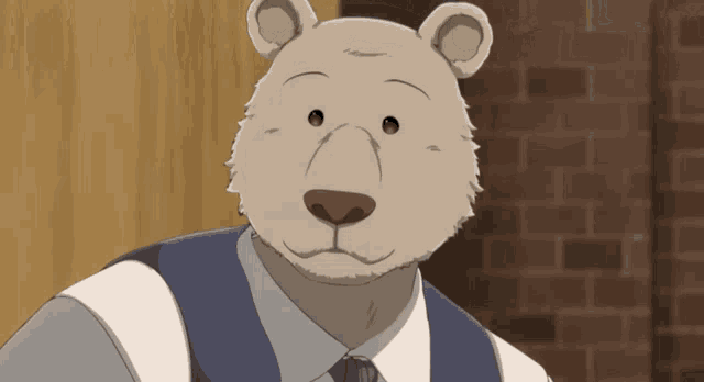 Anime Bear GIF - Anime Bear Beastars GIFs