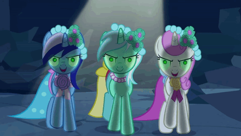 My Little Pony Friendship Is Magic Minuette GIF - My Little Pony Friendship Is Magic Minuette Lyra Heartstrings GIFs