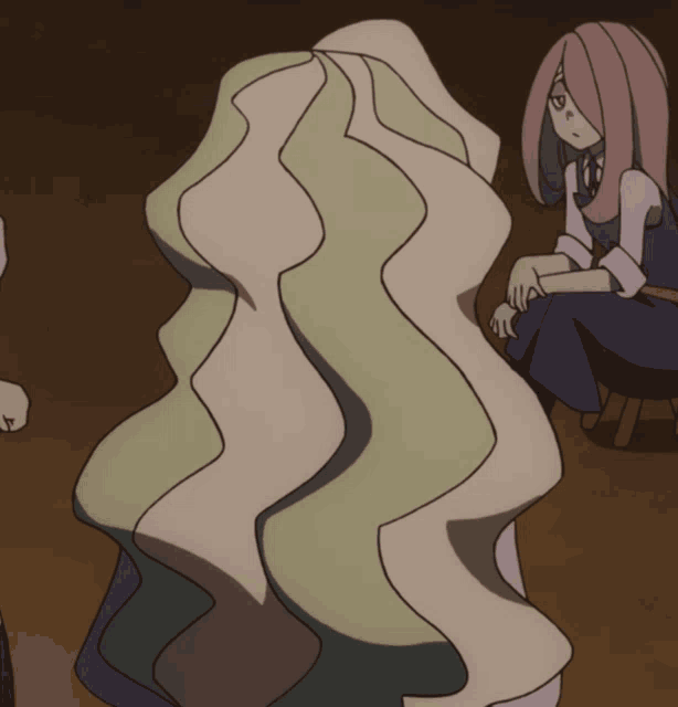 Little Witch Academia Diana Cavendish GIF - Little Witch Academia Diana Cavendish Sucy Manbavaran GIFs
