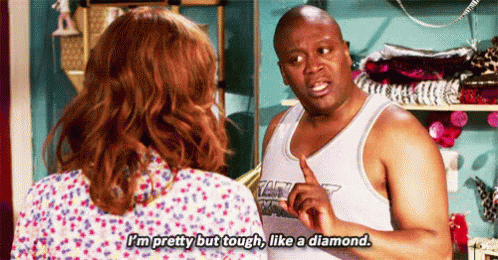 Pay Yourself Compliments, Always GIF - Unbreakable Kimmy Schmidt Ellie Kemper Tituss Burgess GIFs
