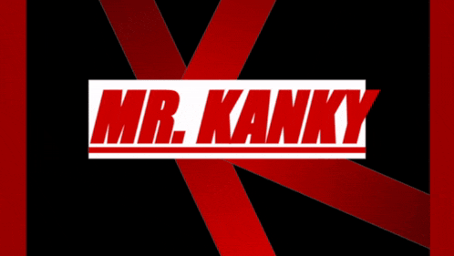 a logo for mr. kanky with a red x