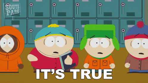 Its True Stan Marsh GIF - Its True Stan Marsh Eric Cartman GIFs