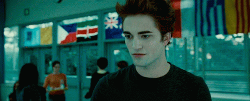 Edward Cullen Robert Pattinson GIF - Edward Cullen Robert Pattinson Twilight GIFs