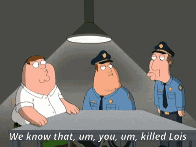 Family Guy We Know GIF - Family Guy We Know Killed Lois GIFs