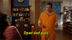 Dead Dad Pass New Girl GIF - Dead Dad Pass New Girl Dead Dad GIFs