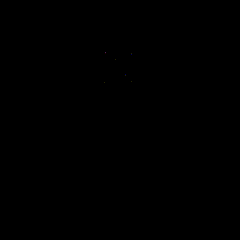 a blurry picture of a person 's face with a smiley face