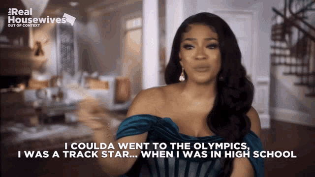 a woman says i coulda went to the olympics