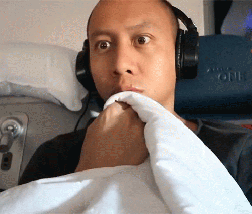 Mikey Bustos Scared GIF - Mikey Bustos Scared Traveling GIFs