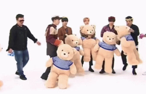 Super Junior Bears GIF - Super Junior Bears Fluffy Bears GIFs