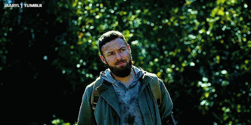 Ross Marquand Aaron The Walking Dead GIF - Ross Marquand Aaron The Walking Dead The Walking Dead GIFs