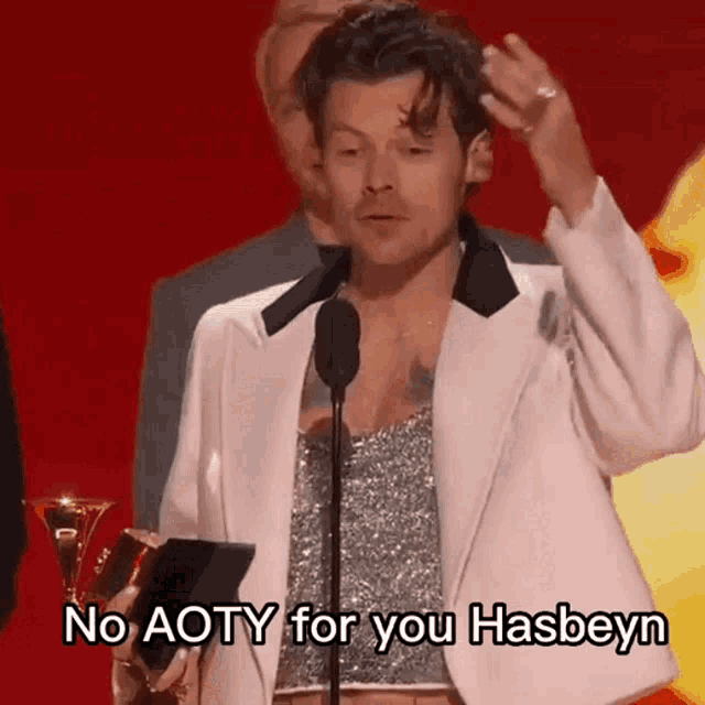 Hasbeyn Harry Styles GIF - Hasbeyn Harry Styles Grammys GIFs