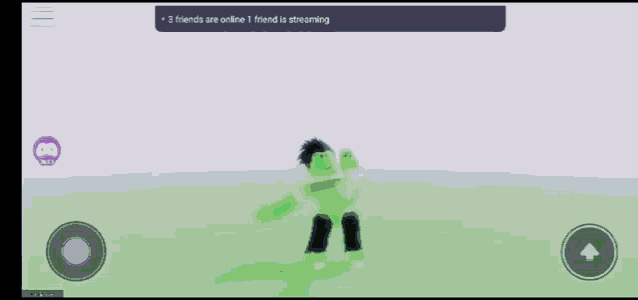 a person is dancing in a video game on a cell phone .