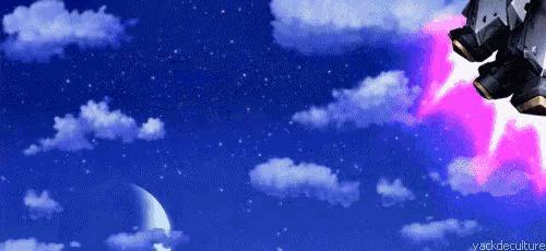 a picture of a night sky with the words yackdeculture on the bottom right