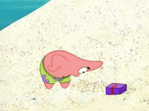 Patrick Eating Popcorn GIF - Popcorn Patrick Spongebob GIFs