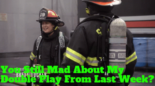 Station19 Andy Herrera GIF - Station19 Andy Herrera You Still Made About My Double Play GIFs