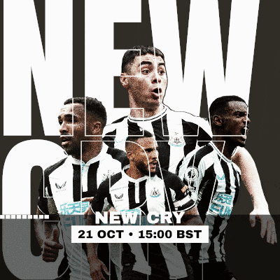 a poster for a soccer game called new cry on october 21st